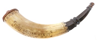 Lot Finely hand-decorated 21st century scrimshaw...