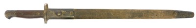 Lot 276 - 1907 pattern Lee Enfield bayonet and scabbard,...