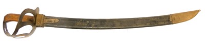Lot 219 - Dutch M.1898 Klewang or short sword and...