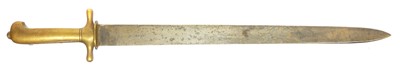 Lot 237 - Prussian M.1810 Hirschfänger short sword...