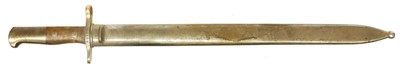 Lot 284 - Swiss M.1914 Schmidt Rubin saw back bayonet...