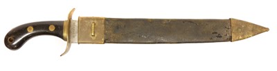 Lot 240 - Swedish 1848 pattern short sword and scabbard,...