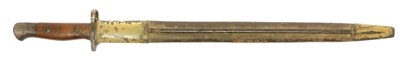 Lot 289 - 1907 pattern Lee Enfield bayonet and scabbard,...