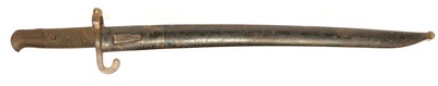 Lot 291 - Austro-Hungarian M.1873 Werndl bayonet and...