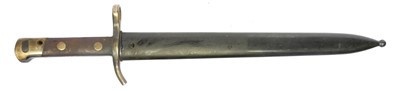 Lot 293 - Finnish 1927 pattern bayonet and scabbard,...