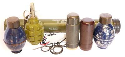 Lot 343 - Inert Ordnance, to include a Soviet F1...