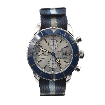 Lot 38 - Breitling super ocean heritage II Conservancy limited edition Chronograph