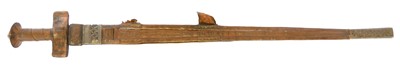 Lot African Tuareg / Touareg Takouba sword and...