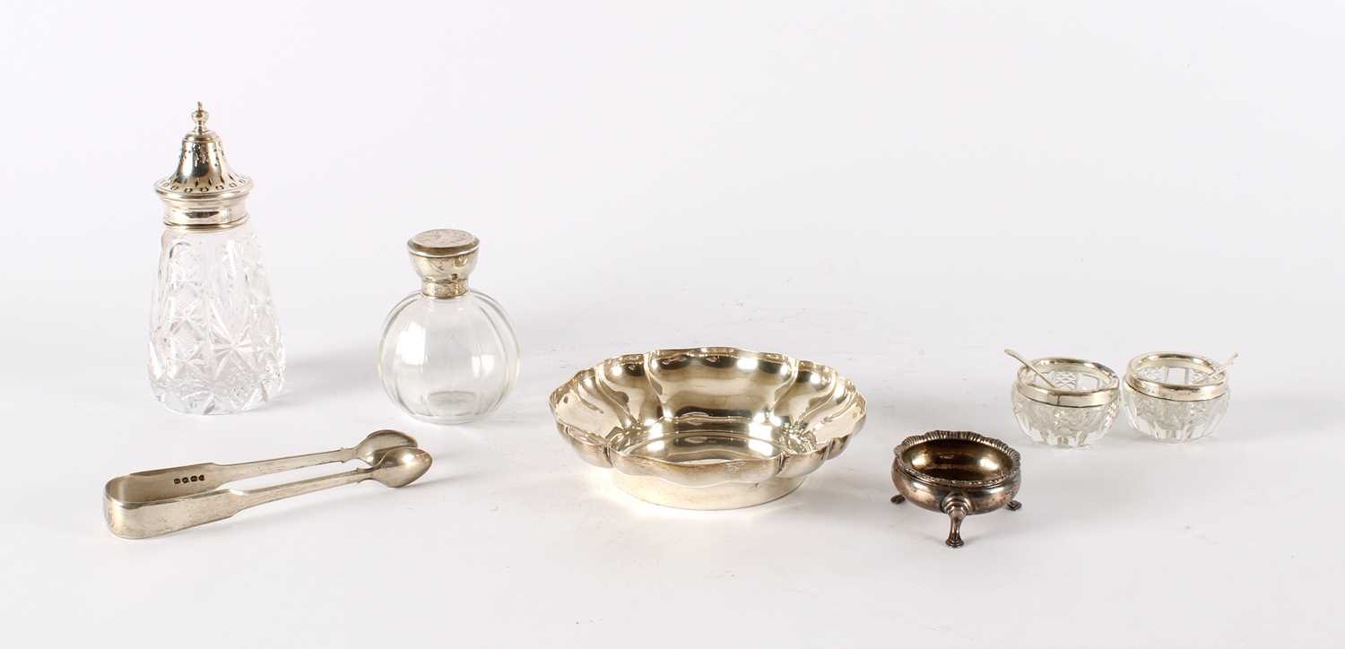 Lot A Group of 19th Century and Later Hallmarked Silver and Silver-Mounted Items
