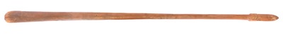 Lot Polynesian war club, possibly Solomon, with...