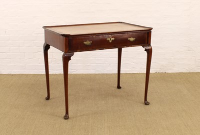 Lot A George II Walnut Desk or Side Table