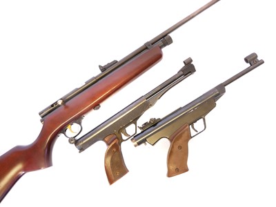 Lot Three airguns, to include a QB78 Deluxe CO2...