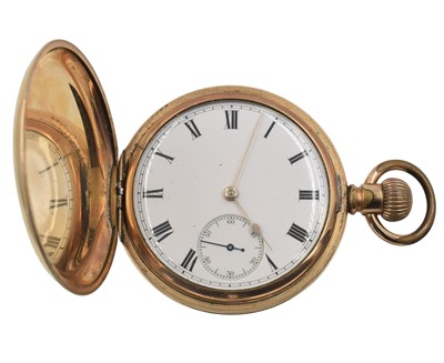 Lot 271 - A Gold-Plated Pocket Watch, by Waltham