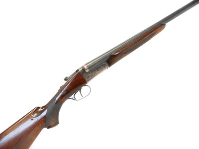 Lot AYA 12 bore 3" Magnum side by side shotgun,...