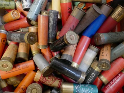 Lot Approximately 130 collector's shotgun...