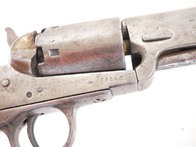 Lot Belgian .36 percussion revolver, serial number...