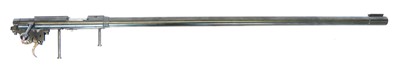 Lot Anschutz Modell Match 54 .22 barrel and action,...