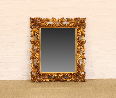 Lot A Decorative Carved Giltwood Wall Mirror