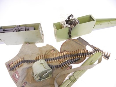 Lot Deactivated 7.92mm MG53 belt fed machine gun...