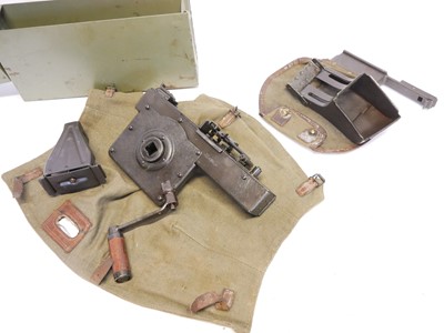 Lot Deactivated 7.92mm MG53 belt fed machine gun...