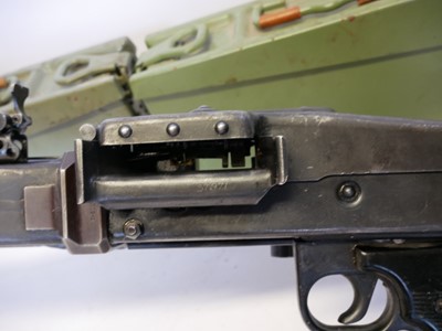 Lot Deactivated 7.92mm MG53 belt fed machine gun...