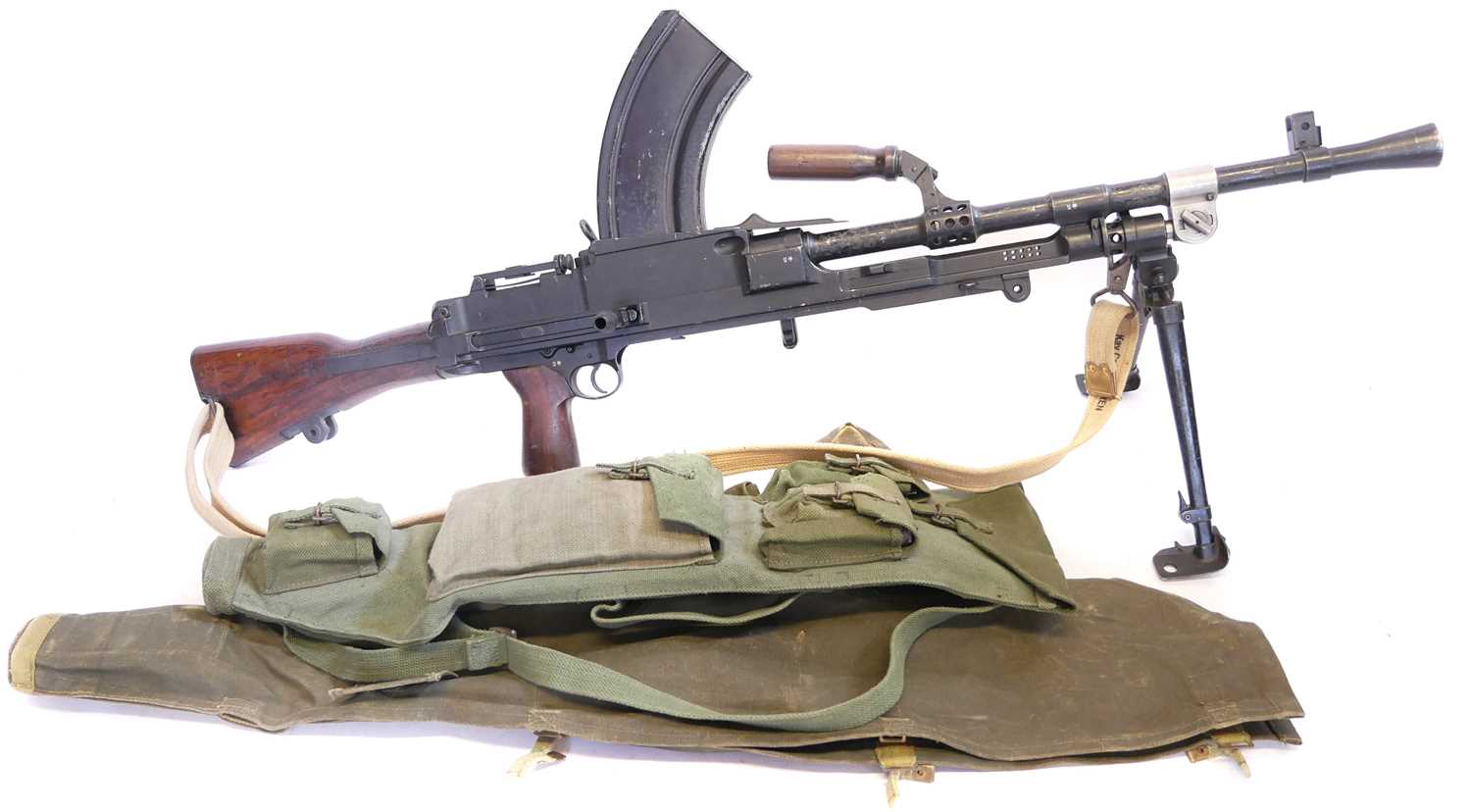Lot Deactivated Mk3 Bren Gun .303 light machine...