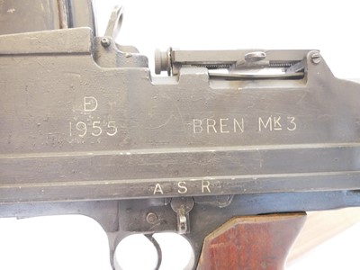 Lot Deactivated Mk3 Bren Gun .303 light machine...
