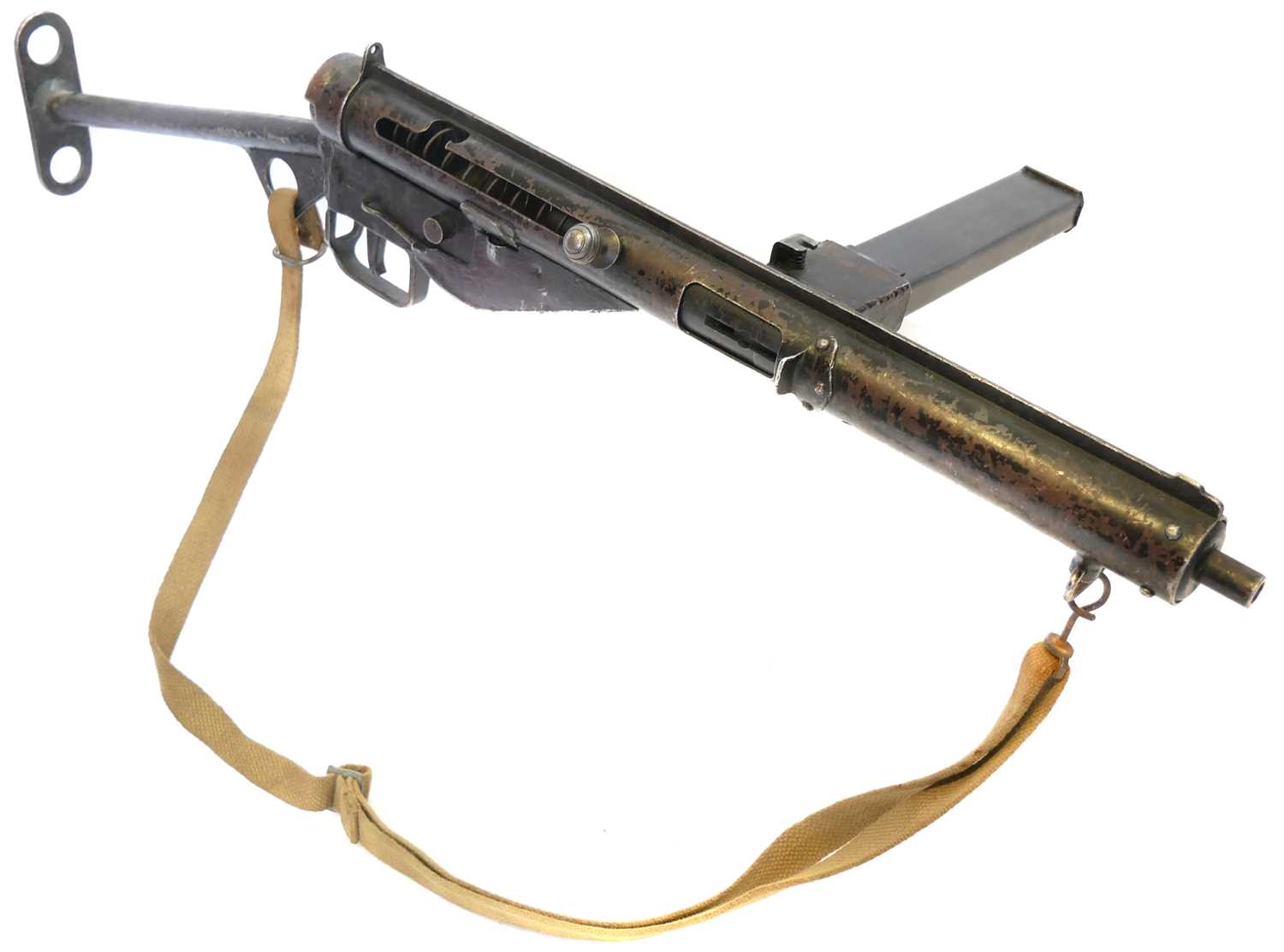 Lot Deactivated 9mm Sten gun MkIII, serial number...