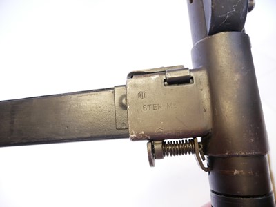 Lot Deactivated Sten Mk V 9mm submachine gun,...