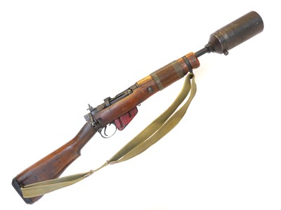 Lot Deactivated Lee Enfield No.4 bolt action rifle...