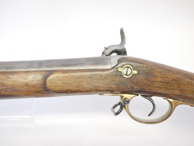 Lot Percussion Neapolese .700 Brunswick rifle, 30...