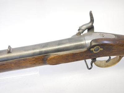 Lot Percussion Neapolese .700 Brunswick rifle, 30...