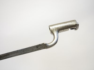 Lot East India Company Baker pattern musket and...