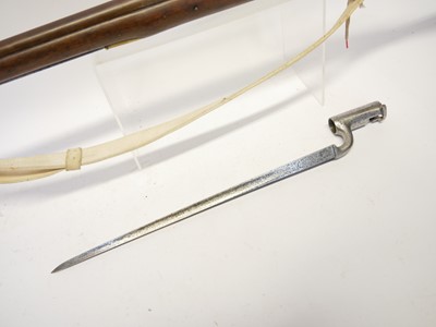 Lot East India Company Baker pattern musket and...