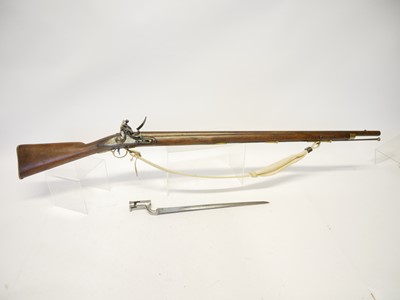 Lot East India Company Baker pattern musket and...