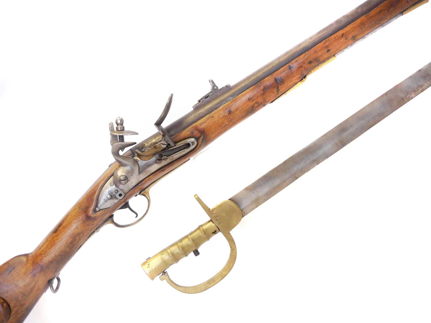 Lot Flintlock Dnask - Norsk .750 M.1774 type...