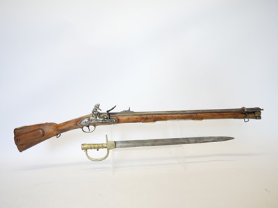 Lot Flintlock Dnask - Norsk .750 M.1774 type...