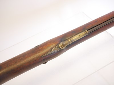 Lot Flintlock .700 officers fusil by Mewis and Co...