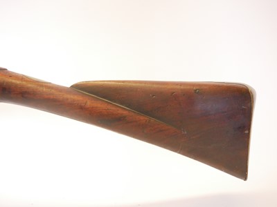 Lot Flintlock .700 officers fusil by Mewis and Co...