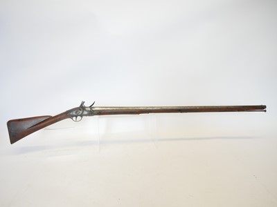 Lot Flintlock .700 officers fusil by Mewis and Co...