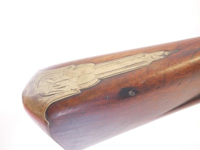 Lot Flintlock .700 officers fusil by Mewis and Co...