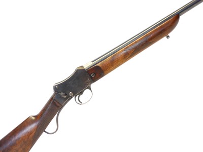 Lot Greener GP 12 bore Martini action shotgun,...