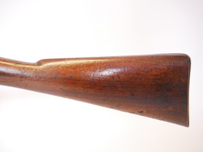 Lot Enfield P53 percussion rifle, 39inch barrel...