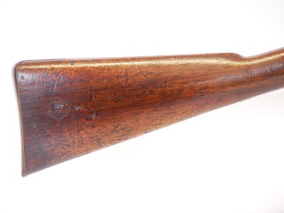 Lot Enfield P53 percussion rifle, 39inch barrel...