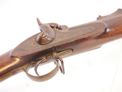 Lot Enfield P53 percussion rifle, 39inch barrel...