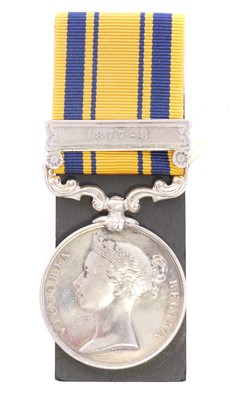 Lot South Africa 1877-79 medal, with replacement...