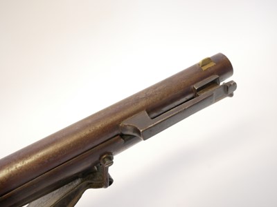 Lot Volunteer flintlock .650 Baker type rifle,...