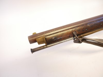 Lot Volunteer flintlock .650 Baker type rifle,...