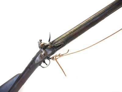 Lot Flintlock volunteer Brown Bess musket by...