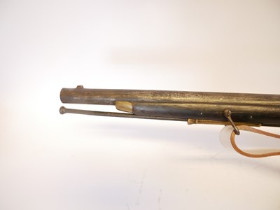 Lot Flintlock volunteer Brown Bess musket by...
